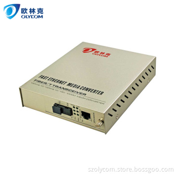 Gigabit 20km Wdm Single Fiber Media Converter
